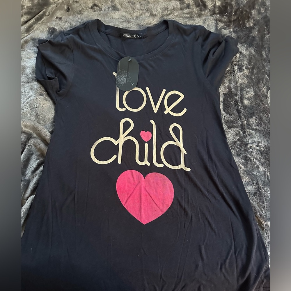 NWT Love Child T-Shirt by Wildfox